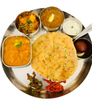 PANEER PARATHA THALI
