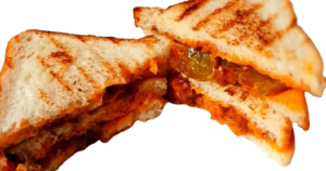 CHILLI PANEER SANDWICH