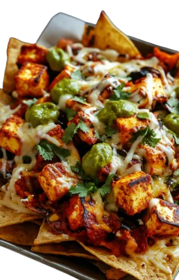 TANDOORI PANEER NACHOS