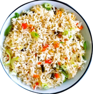 VEG FRIED RICE (V & G.F)