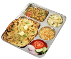 AMRITSARI KULCHA THALI (Potato) - FULL